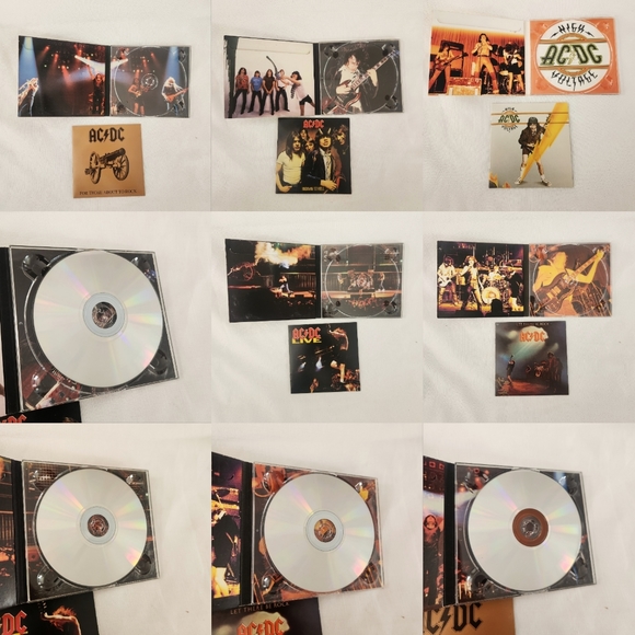 AC/DC 5 CD Bundle Lot Epic Records Remastered Reissue Rock Music Special Edition - Picture 16 of 16